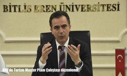 BEÜ’de Turizm Master Planı Çalıştayı düzenlendi