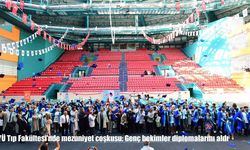 Van YYÜ Tıp Fakültesi’nde mezuniyet coşkusu