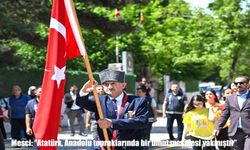 Mesci’den Atatürk’ün Erzurum’a gelişinin 107. yılı mesajı