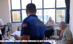 Battalgazi'de kumar baskını: Ruhsatsız iş yeri mühürlendi