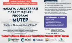 Yeşilyurt'ta Malatya Uluslararası Ticaret Elçileri Programı (MUTEP) Başlıyor