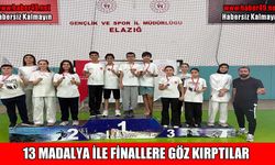 Muşlu karateciler Elazığ’dan 13 madalyayla döndü