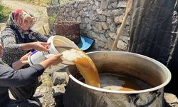 Servi köyünde asırlık gelenek yaşatılıyor: Dut pekmezi büyük emeklerle hazırlanıyor