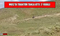 Muş'ta traktör yayla yolunda takla attı: Baba ve oğlu yaralandı
