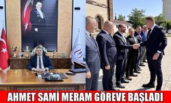 Korkut kaymakamı Ahmet Sami Meram görevine başladı