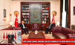 Muş Valisi Avni Çakır’dan Ankara Valisi Yakup Canbolat’a nezaket ziyareti