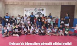 Erzincan'da ÇOGEP kapsamında öğrencilere güvenlik semineri