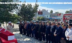 Kıbrıs Gazisi Yasin Soğukbulak Arpaçay'da askeri törenle son yolculuğuna uğurlandı