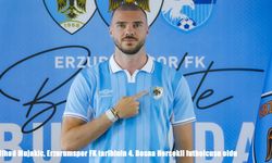 Erzurumspor FK'nın yeni transferi kulüp tarihine geçti