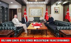 Muş Valisi Çakır’dan Siirt’e taziye ziyareti