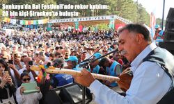 Şenkaya’da Bal Festivali'nde rekor katılım: 20 bin kişi Şirankes'te buluştu