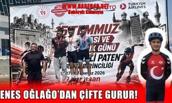 Muşlu sporcu Enes Oğlağo, Türkiye Şampiyonası'nda zirvede