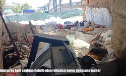 Malatya'da halk sağlığını tehdit eden ruhsatsız kayısı deposu mühürlendi