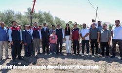 Tunceli'de modern seracılık dönemi başlıyor: İlk temel atıldı