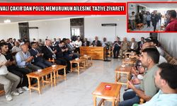 Muş Valisi Çakır’dan polis memuru Kartal’ın ailesine taziye ziyareti