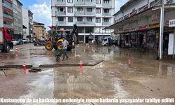 Kastamonu'da sağanak alarmı: Su baskınları nedeniyle evler tahliye edildi