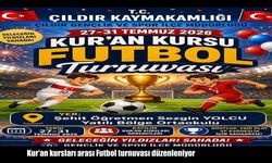 Çıldır'da Kur'an kursları arasında futbol heyecanı başlıyor
