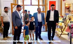 Başkan Bozkurt, Tarihi Yusuf Paşa Bedesteni'nde incelemelerde bulundu