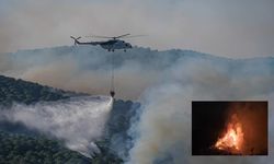 Muğla, Antalya, Balıkesir ve Çanakkale'deki orman yangınlarına müdahale ediliyor