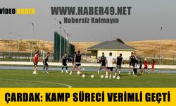 Muşspor ilk kamp etabını tamamladı