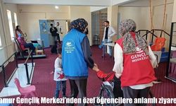 Hamur'da gönüllülerden özel öğrencilere unutulmaz gün