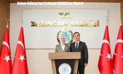 Bakan Göktaş'tan Erzincan Valiliği'ne Ziyaret