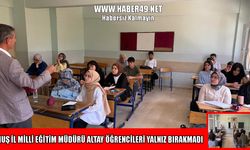 Muş Fen Lisesi'nde DYK heyecanı