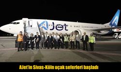 Sivas'tan Almanya'ya direkt uçuş dönemi başladı