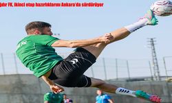 Iğdır FK, ikinci etap hazırlıklarını Ankara'da sürdürüyor