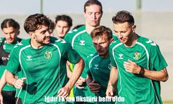 Iğdır FK'nın fikstürü belli oldu