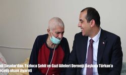 Vali Taşolar'dan Tuzluca Şehit ve Gazi Aileleri Derneği Başkanı'na ziyaret