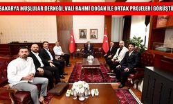 Sakarya Muşlular Derneği’nden Vali Doğan’a ziyaret