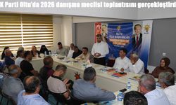 AK Parti Oltu'da 2026 danışma meclisi toplantısını gerçekleştirdi