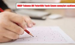 MEB duyurdu: UDSP Yabancı Dil Yeterlilik Yazılı Sınavı sonuçları açıklandı