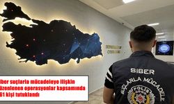 39 ilde siber suç operasyonu: 361 şüpheli tutuklandı