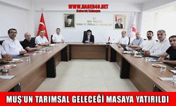 Muş'un tarım ve hayvancılık geleceği masaya yatırıldı
