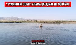 Murat Nehri’nde kaybolan Berat'ı arama çalışmaları 4'üncü gününde