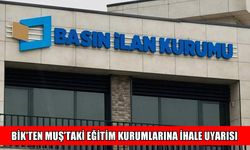 Muş’ta eğitim kurumlarına “İhale” uyarısı: “Mevzuat dışına çıkmayın”