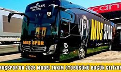 Özel tasarım, modern donanım: Muşspor’un yeni otobüsü bugün geliyor