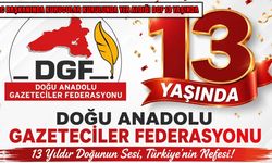 MGC Başkanı Emrullah Özbey'inde kurucular kurulunda yer aldığı DGF 13 yaşında