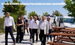 Darende'de MİDİDER Geleneksel Pilav Şenliği için geri sayım başladı