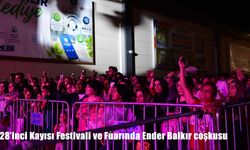 28’inci Kayısı Festivali ve Fuarında Ender Balkır coşkusu