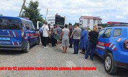 Tarlada feci ölüm: Samsun’da 92 yaşındaki kadın yanmış halde bulundu