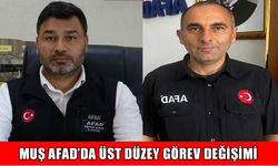 Muş AFAD’da görev değişimi: Yeni İl Müdürü atandı
