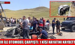 Muş-Varto yolunda trafik kazası: 1 ölü, 1 yaralı