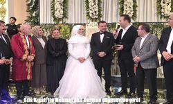 Sıla Kınalı ile Mehmet Akif Dorman dünyaevine girdi