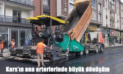 Kars'ın ana arterlerinde büyük dönüşüm