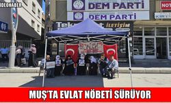Muş’ta evlat nöbetinde duygusal çağrı