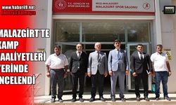 İl Müdürü Kılıç ve Kaymakam Kahraman, Gençlik Kampı’ndaki ailelerle bir araya geldi