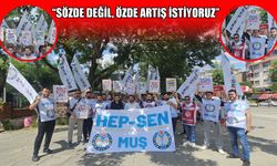 KASK’tan eş zamanlı "Sözde Değil Özde Artış" eylemi: "Enflasyon farkı zam değildir"